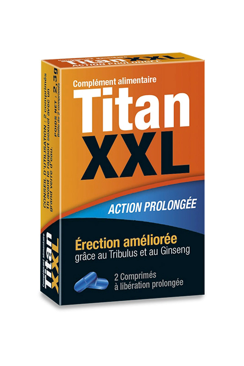 Stimulant sexuel Titan XXL 2 gélules