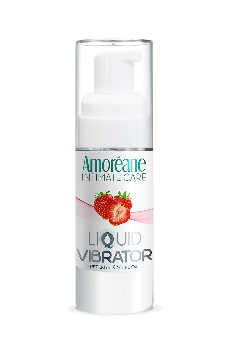 Lubrifiant Liquid Vibrator Fraise 30ml Lubrifiant Liquid Vibrator Fraise 30ml
