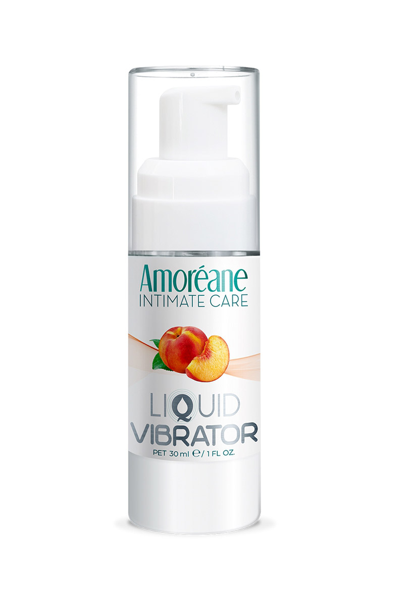 Lubrifiant Liquid Vibrator Pêche 30ml Lubrifiant Liquid Vibrator Pêche 30ml