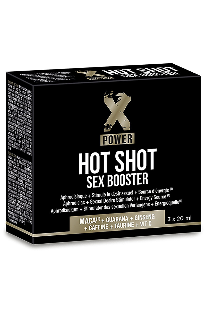 Hot Shot Sex Booster 3 x 20 ml