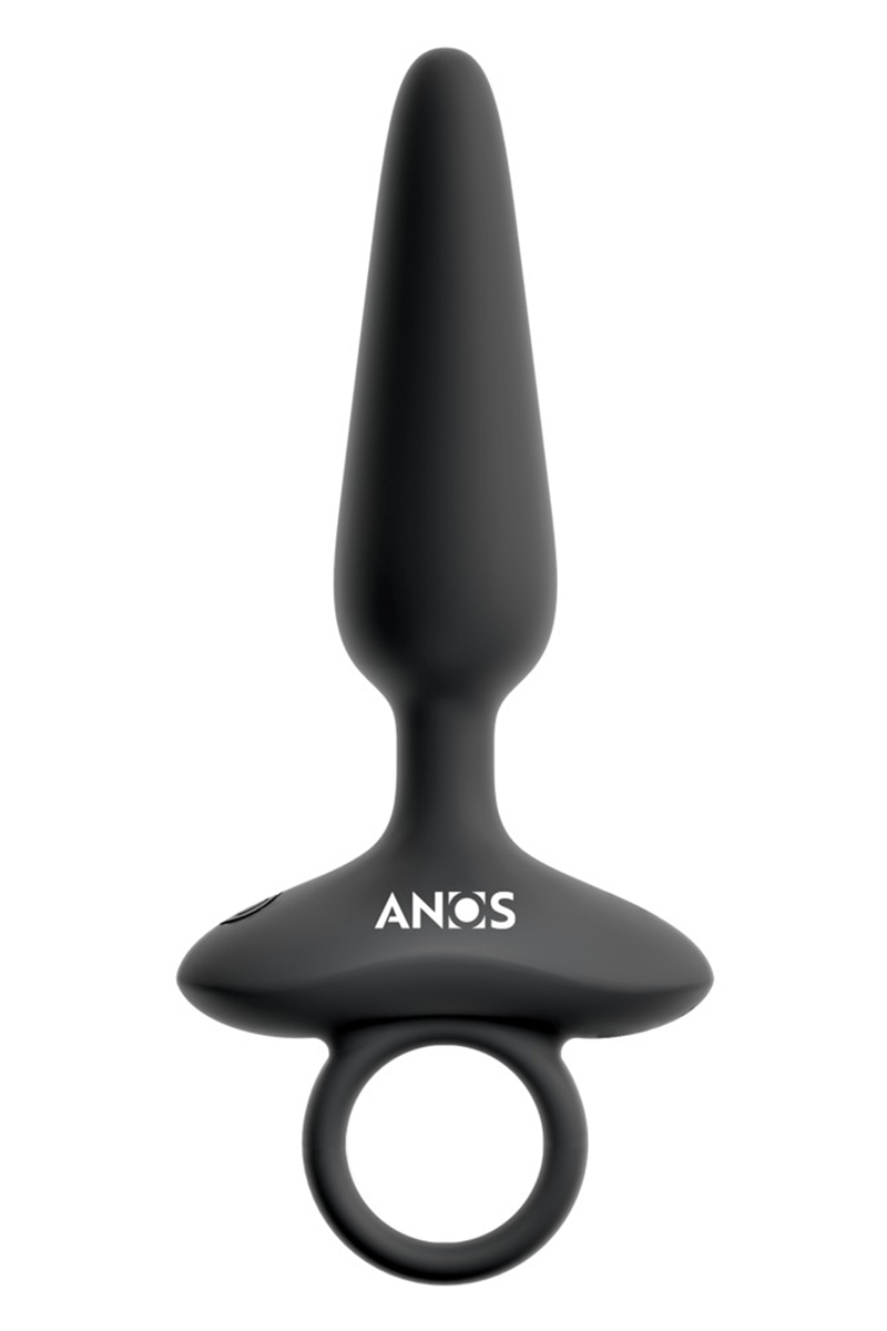 Plug vibrant flexible avec texture lisse