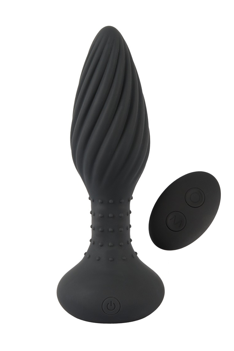 Plug anal vibrant et rotatif télécommandé