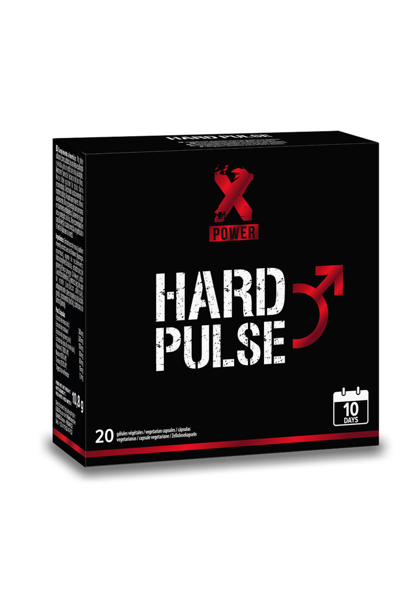 Booster sexuel masculin en cure Hard Pulse 20 gélules