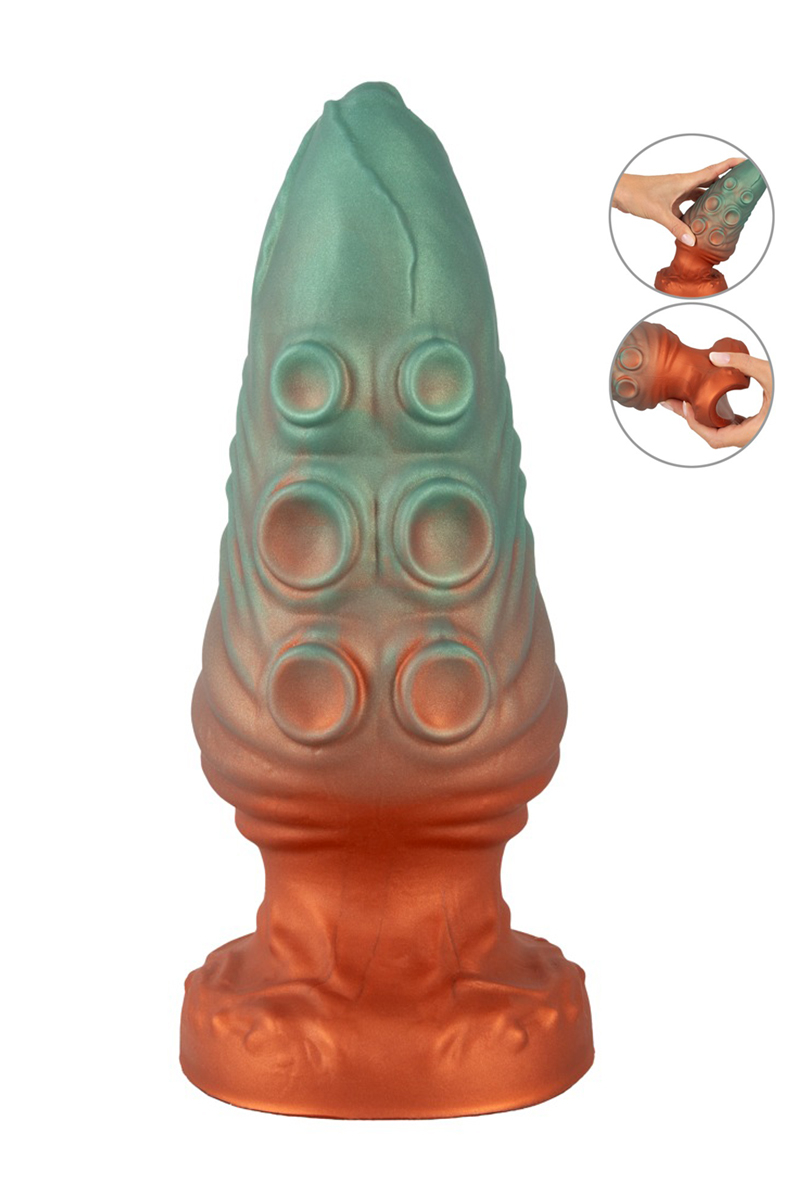 Plug anal Atlantis avec ventouse