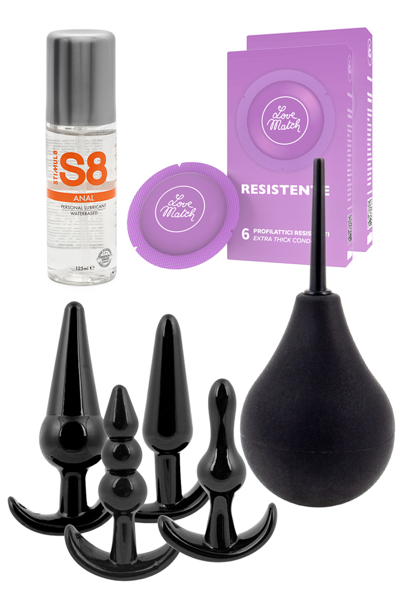 Set sextoys spécial plaisir anal 4 accessoires