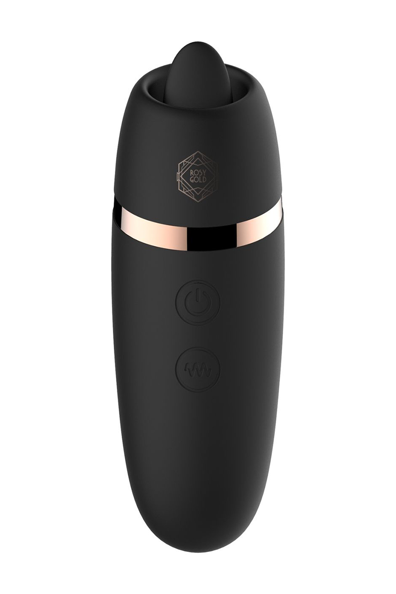 Stimulateur 2 en 1 avec langue vibrante