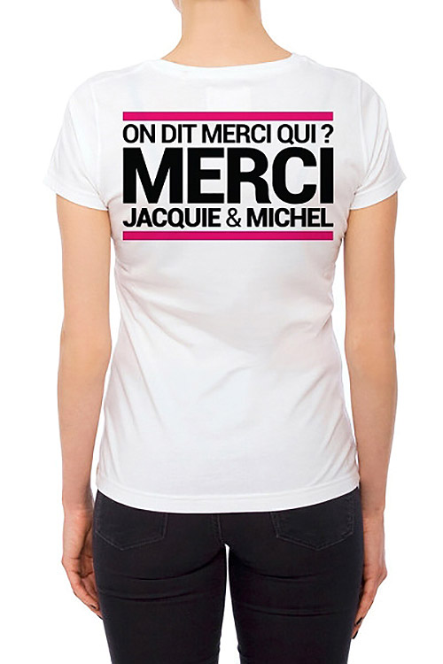Tee-shirt J&M blanc Spécial femme XL Tee-shirt J&M blanc Spécial femme XL