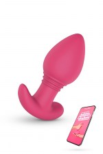 Plug anal vibrant connecté Axel