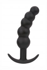 Plug anal Vibrant avec 5 perles