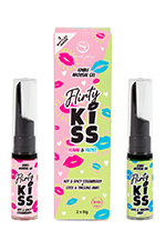 Pack 2 gels pour sexe oral Flirty Kiss