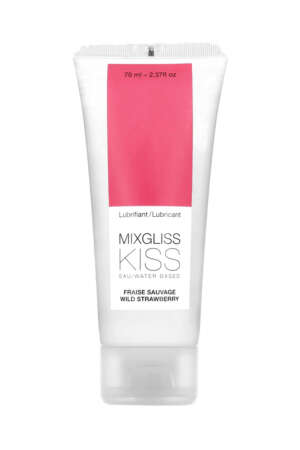 Lubrifiant eau Kiss fraise sauvage 70ml
