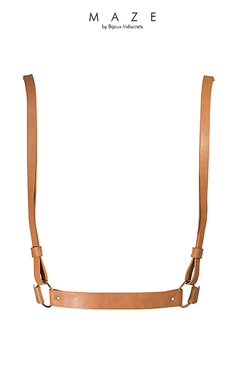 Harnais X marron – Image 2