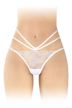 Culotte ouverte Nadia blanche