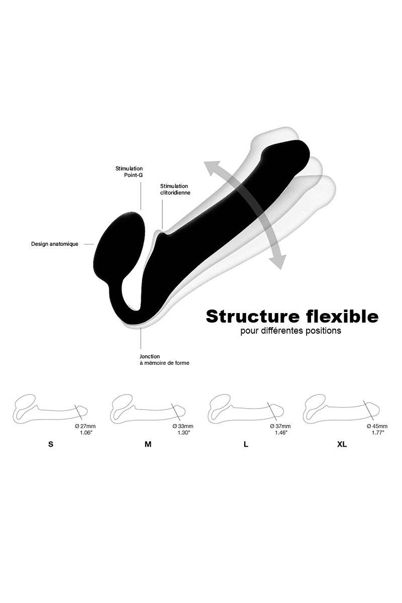 Gode ceinture M noir – Image 4
