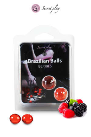 2 Brazilian Balls Baies rouges