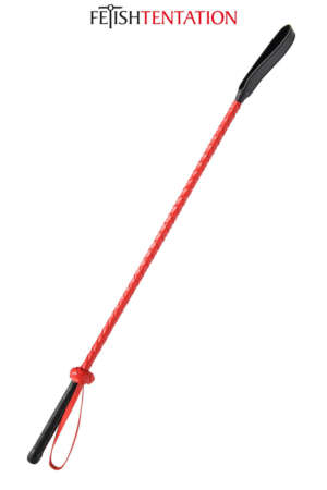 Cravache noire et rouge