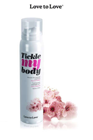 Mousse massage crépitante Cerisier