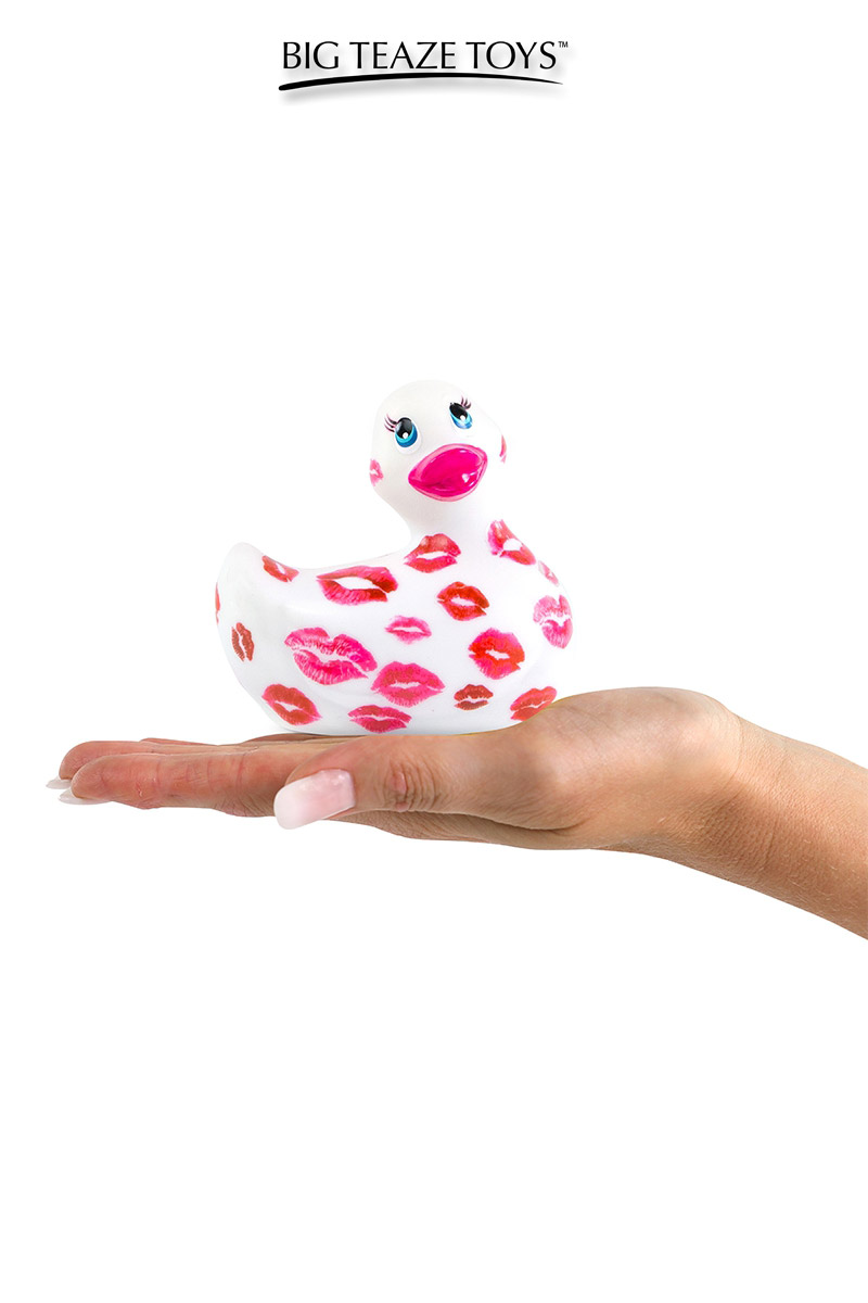 Mini canard vibrant Romance blanc et rose – Image 2
