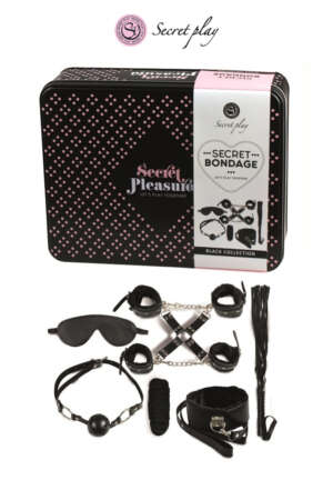 Kit BDSM 8 pièces noir