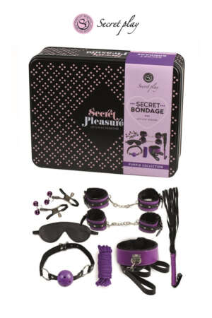 Kit BDSM 8 pièces violet
