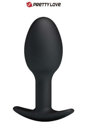 Plug anal avec bille intégrée 8,4 cm