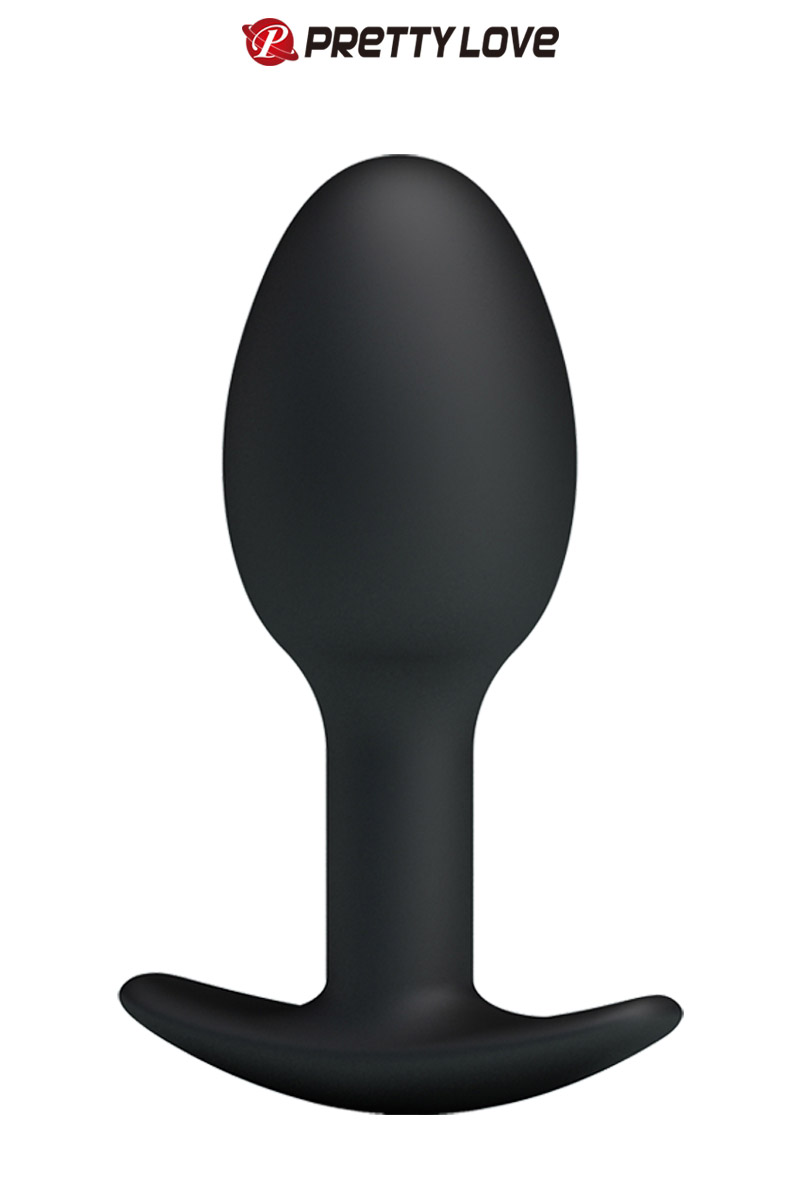 Plug anal avec bille intégrée 8,4 cm