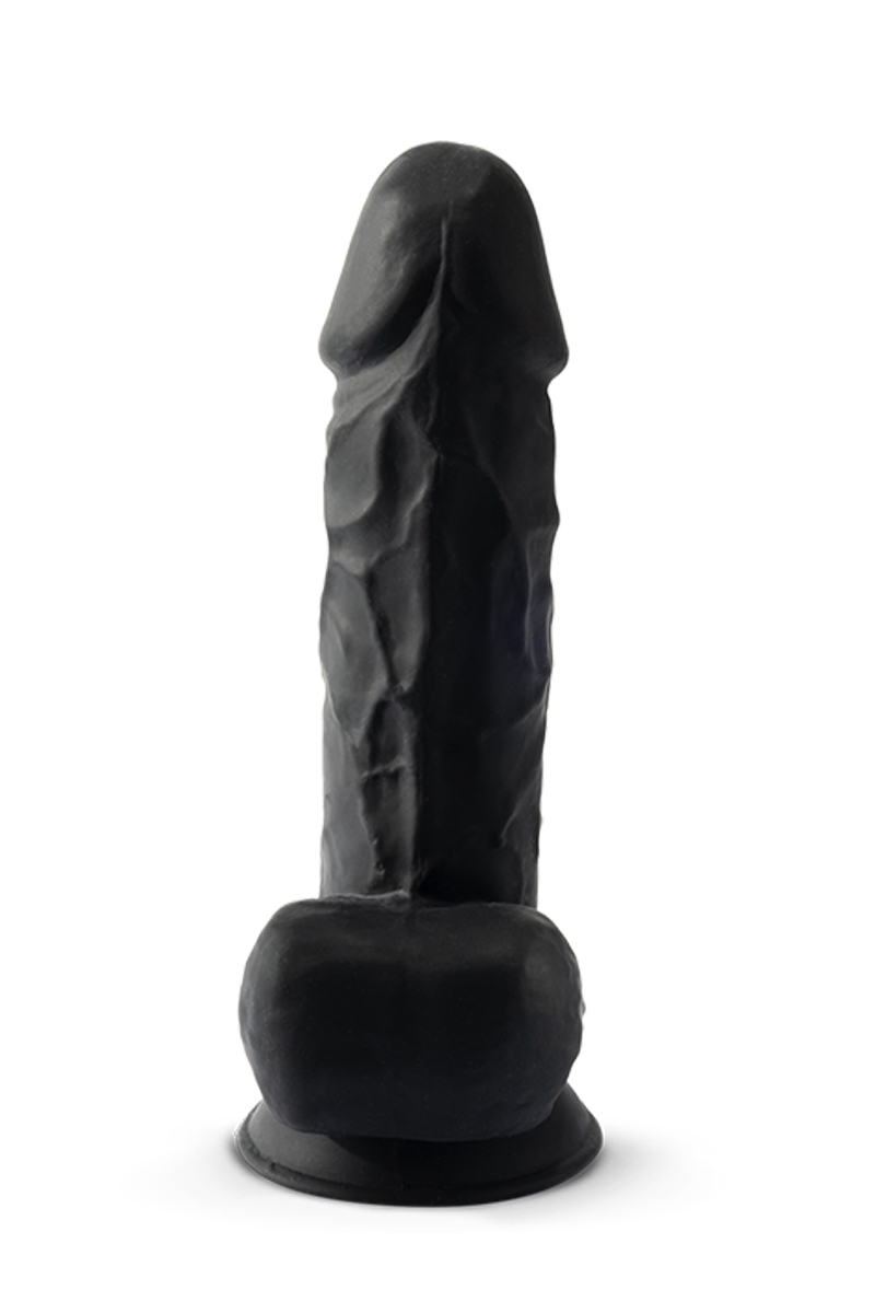 Gode double densité Modèle 4 21,5 cm noir – Image 2