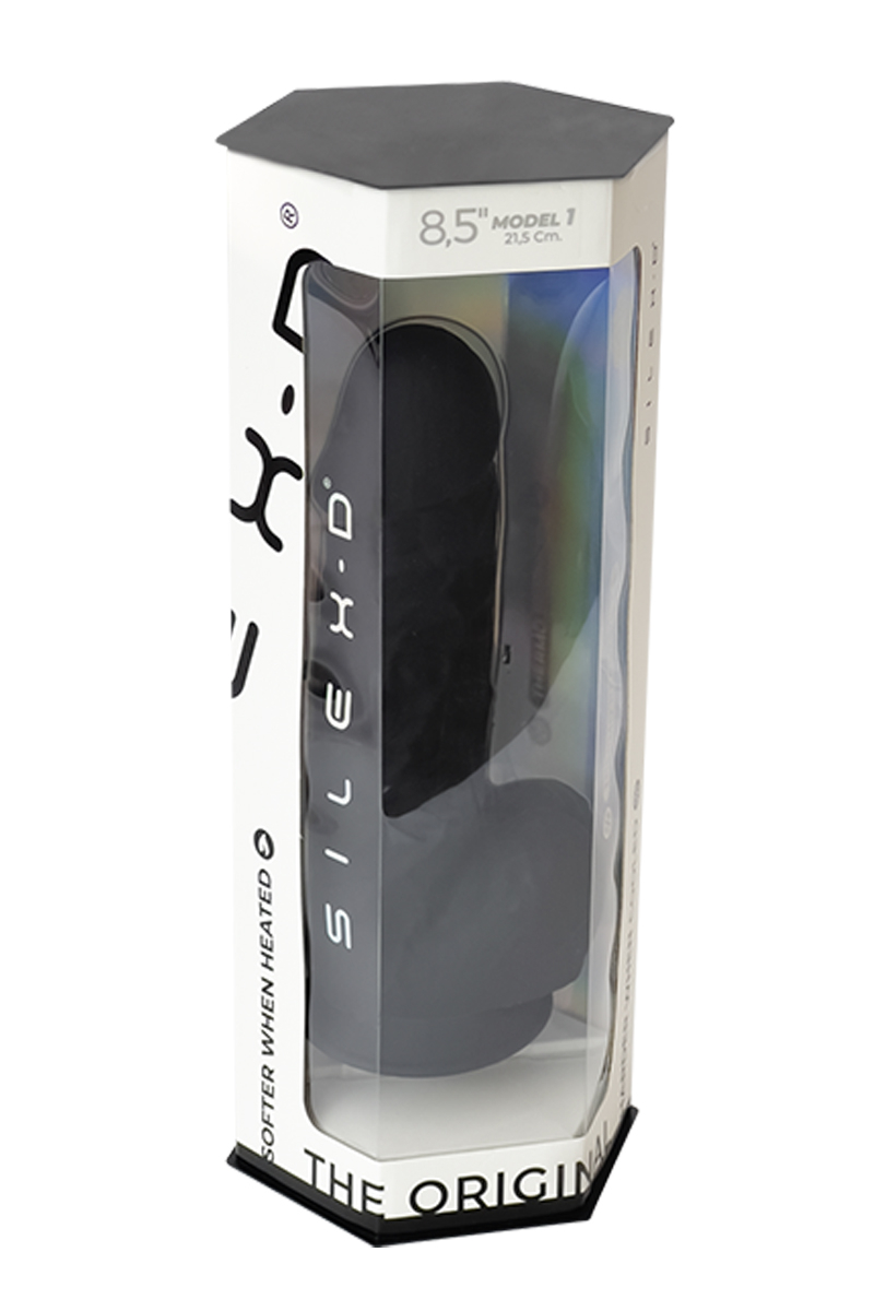 Gode double densité Modèle 4 21,5 cm noir – Image 4