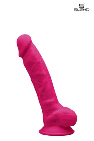 Gode double densité Modèle 1 17,5 cm rose
