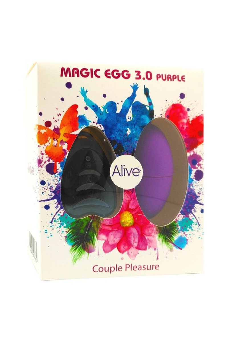 Oeuf vibrant télécommandé Magic egg 3 violet – Image 2