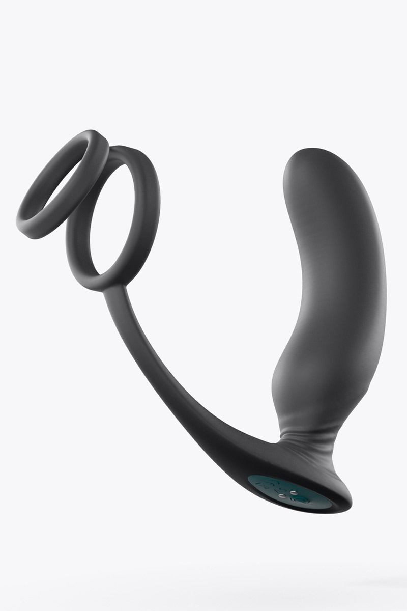 Stimulateur de prostate + cockring Double game – Image 4