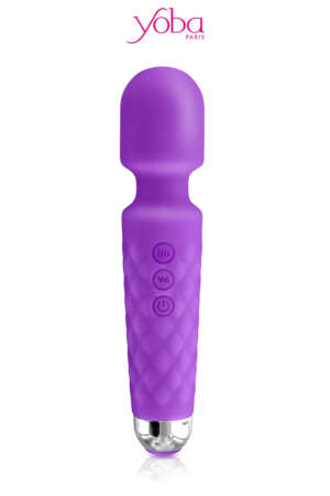 Vibromasseur Love Wand rechargeable violet