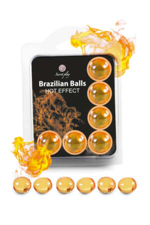 6 Brazilian Balls effet chaleur