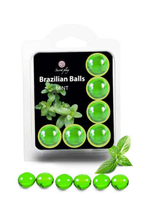 6 Brazilian Balls Menthe