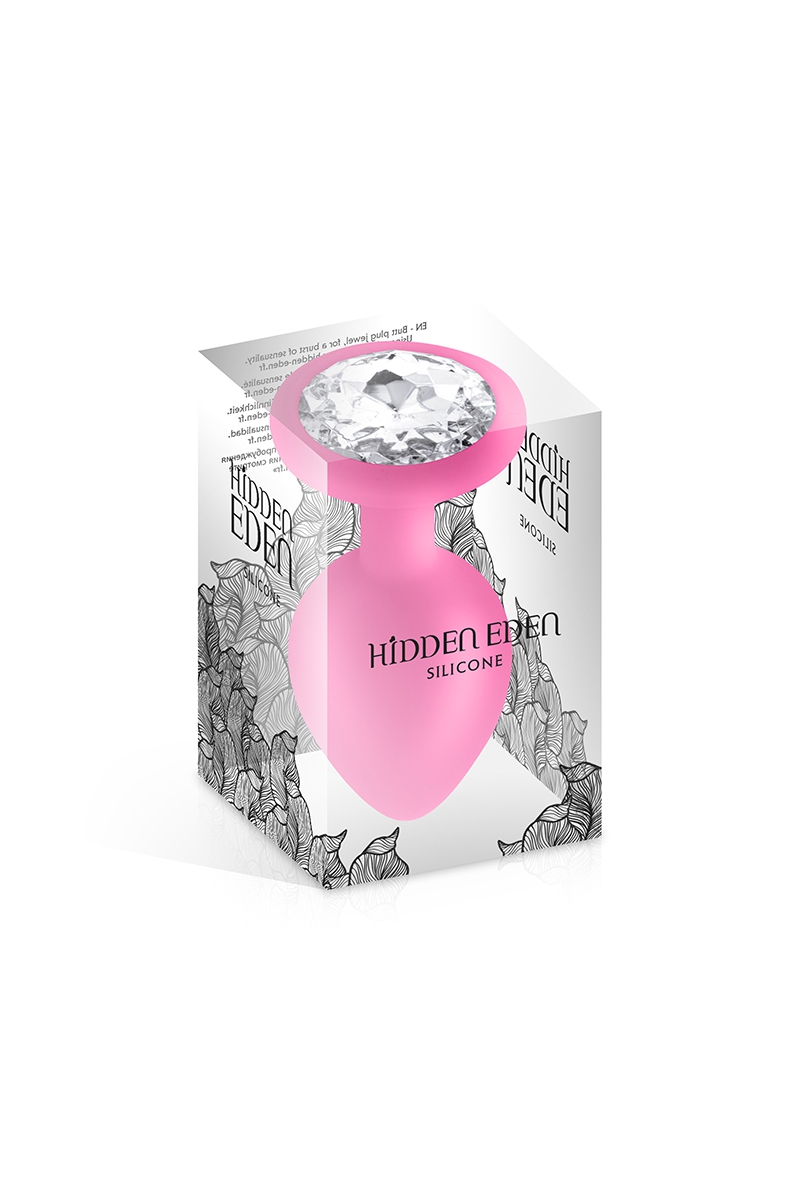 Plug bijou silicone rose M – Image 2