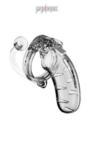 Cage de chasteté 11,5 cm avec plug