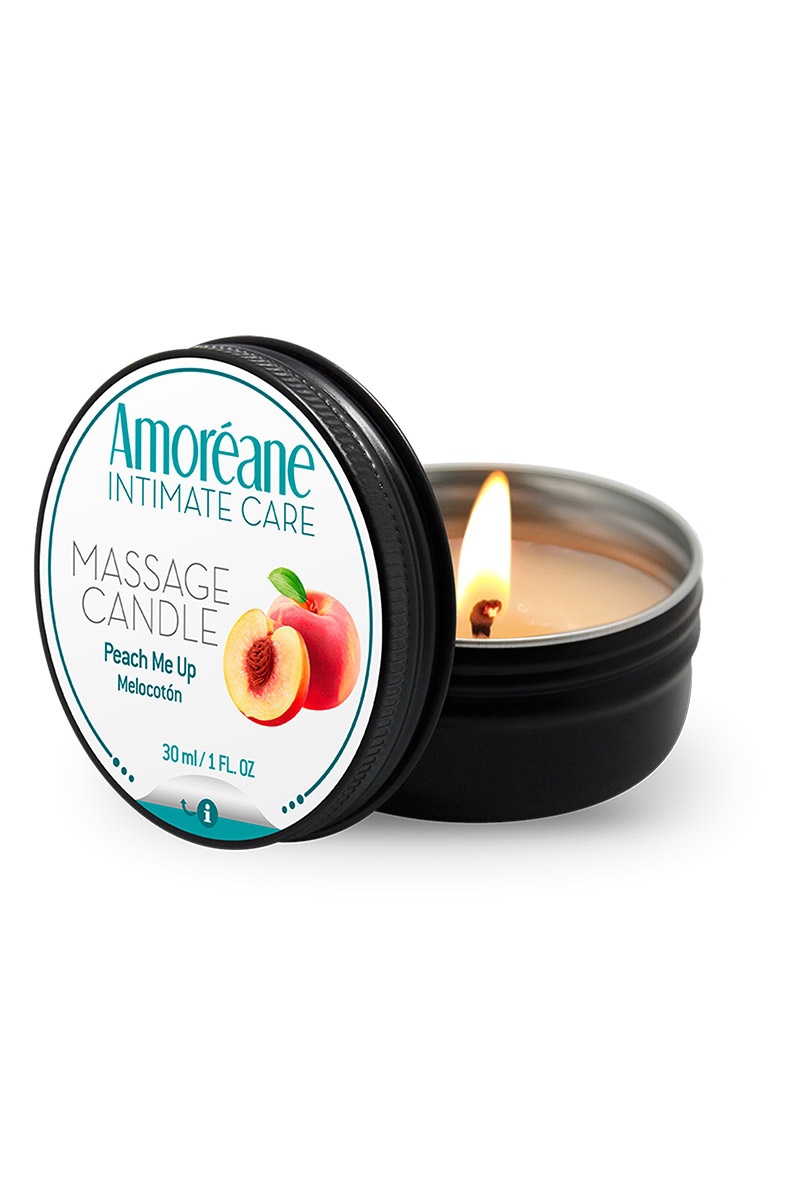 Bougie de massage Pêche