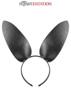 Oreilles de lapin en simili cuir