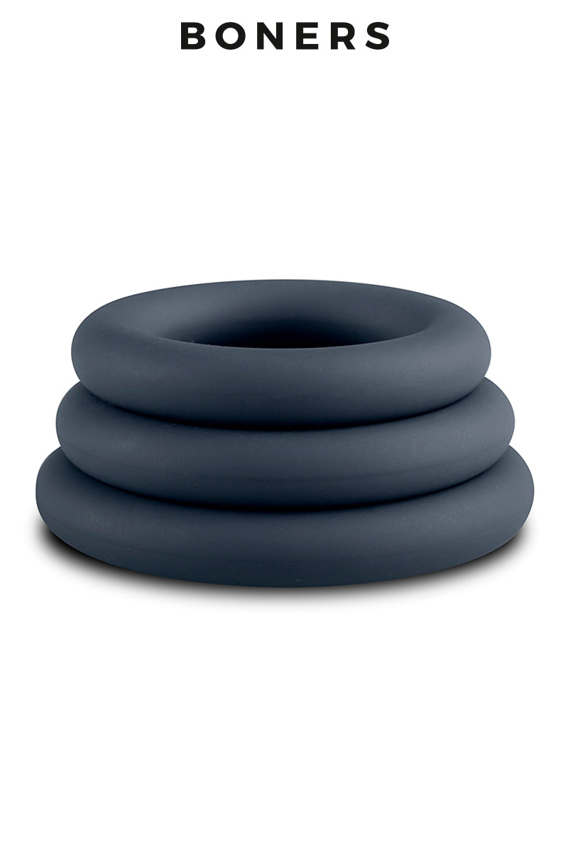 Kit de 3 anneaux de pénis – Image 3