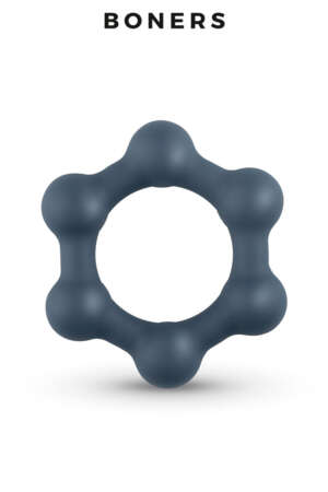 Cockring Hexagonal avec billes en acier