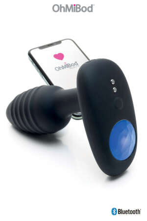 Plug anal vibrant connecté Lumen