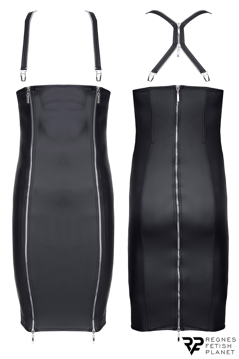 Robe zippée à bretelles amovibles – Image 4