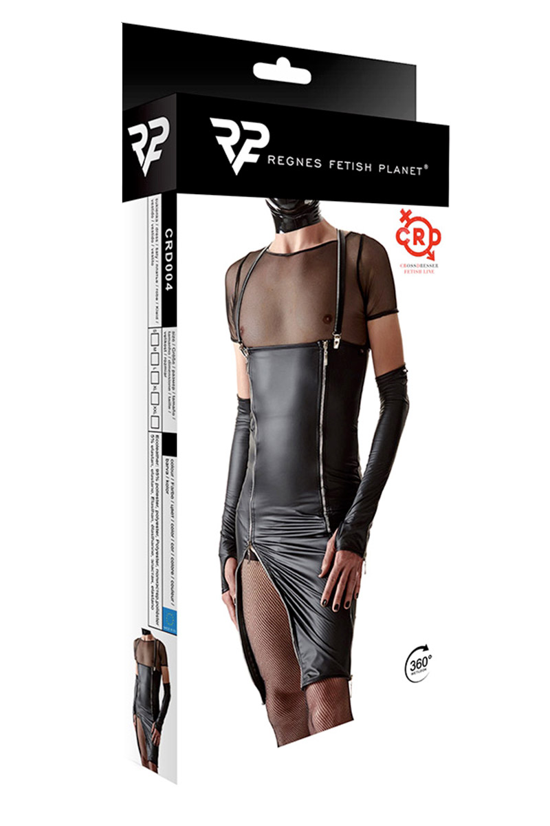 Robe zippée à bretelles amovibles – Image 5