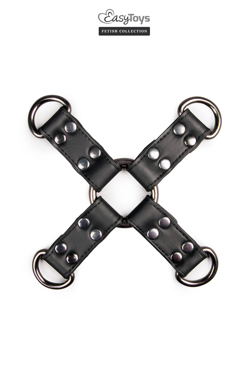 Croix en cuir Hog Tie