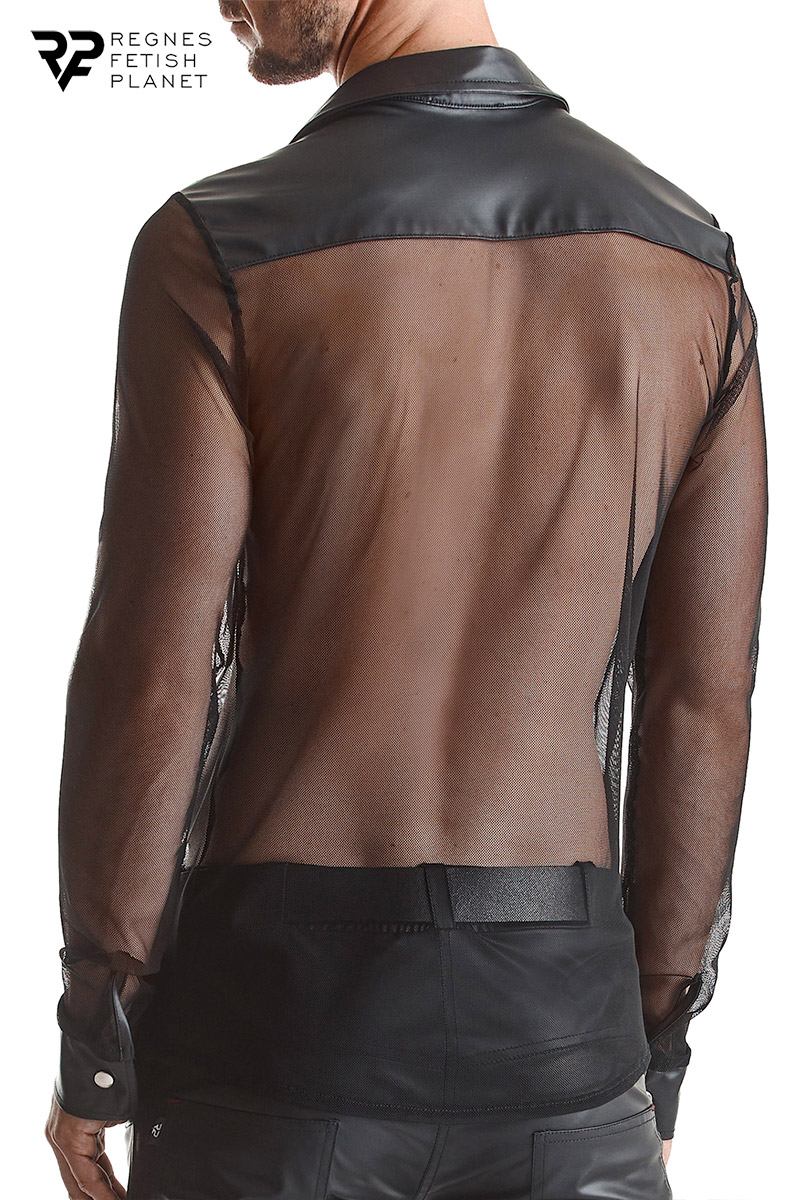 Chemise transparente Cesare – Image 2
