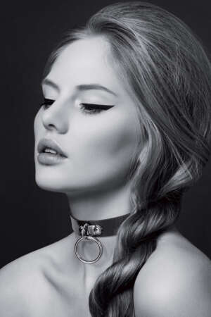 Collier Fetish avec anneau
