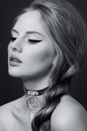 Collier Fetish avec double anneau