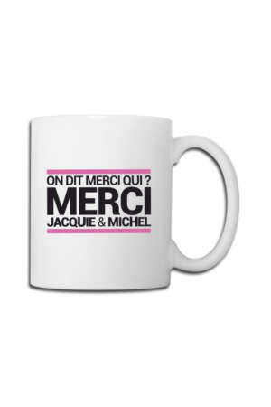 Mug blanc On dit merci qui