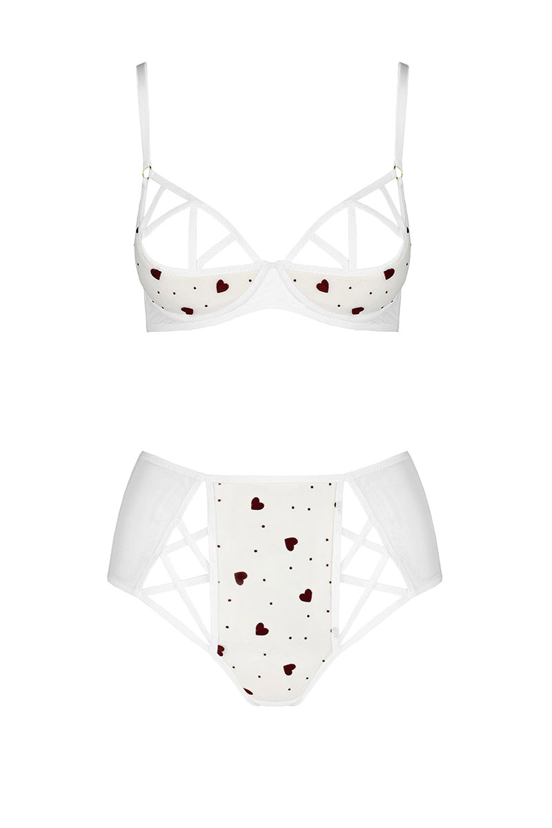 Bikini sexy blanc Lovelia – Image 3