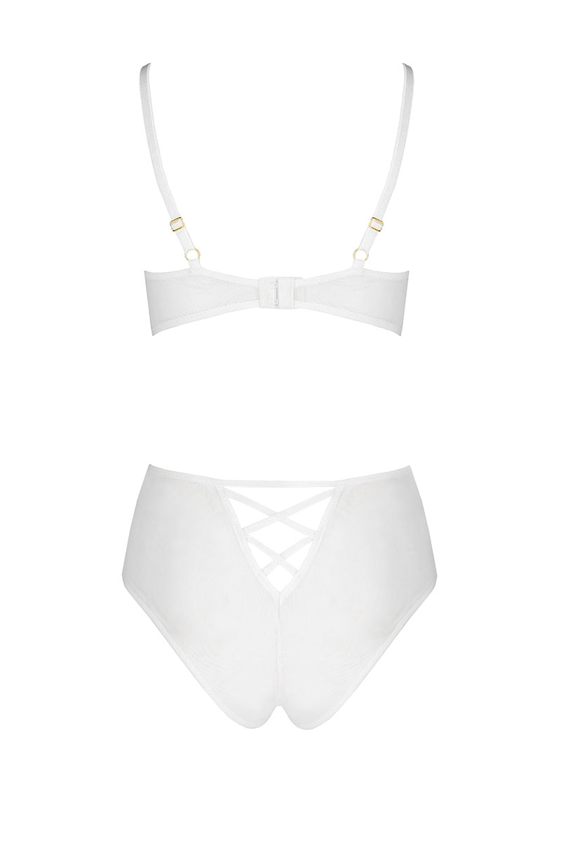 Bikini sexy blanc Lovelia – Image 4
